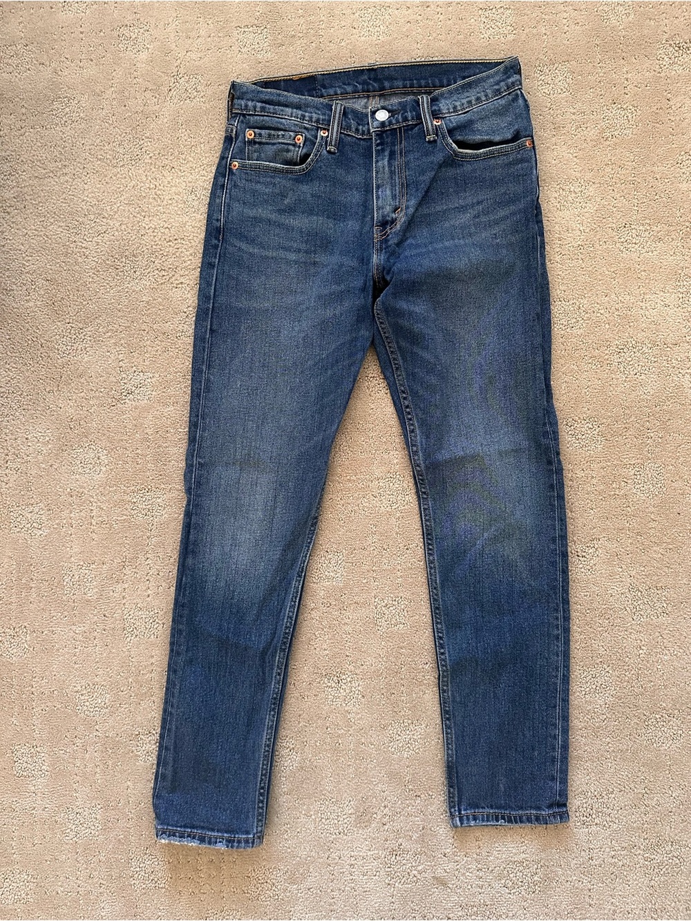 Levi's 512 Slim Men's Jeans in Dark Blue Wash